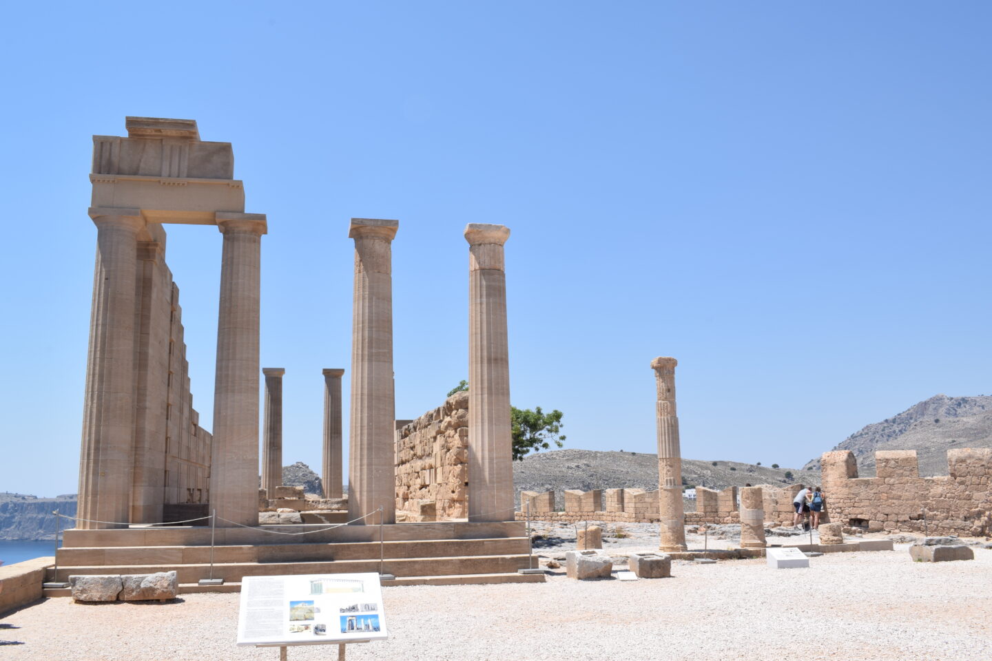 De Akropolis van Lindos