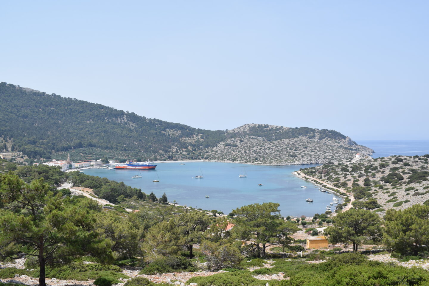 Uitzicht symi