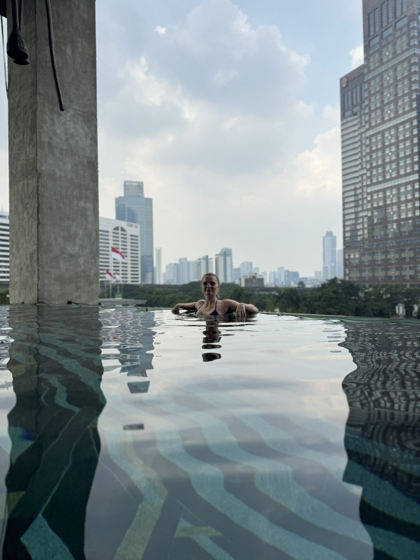 Jakarta pool view