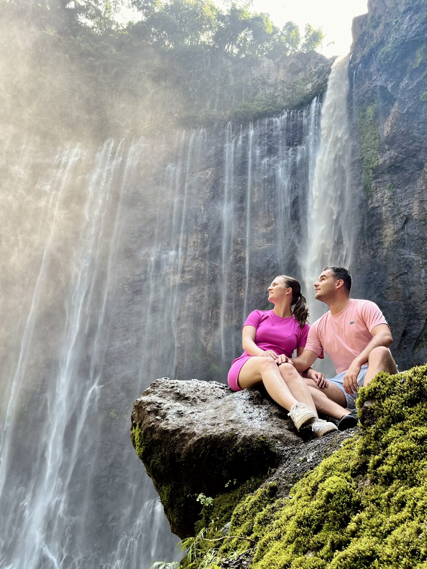 Tumpak Sewu uitzicht