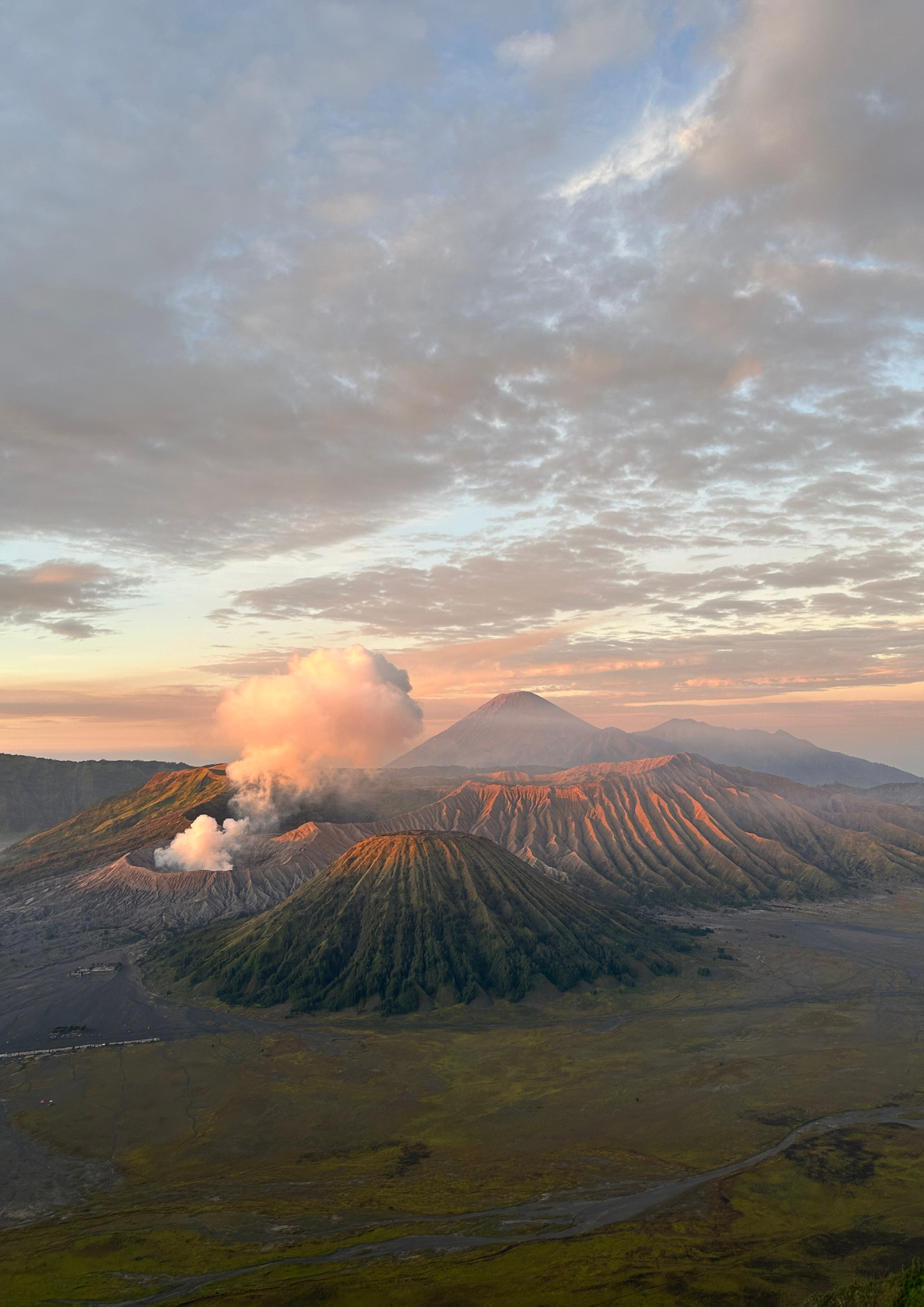 Bromo uitzicht